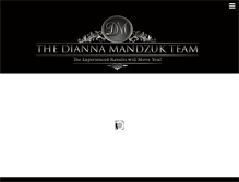 Tablet Screenshot of dmandzuk.ca